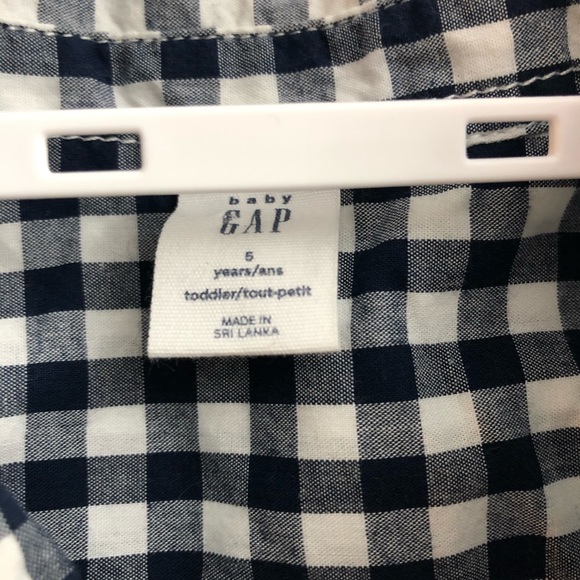 😎Gap boys youth button check shirt - Picture 2 of 9